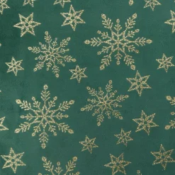 Chemin de table (300 x 28 cm) Cristaux pailletés Vert