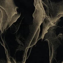 Chemin de table (300 x 28 cm) Marbré Noir