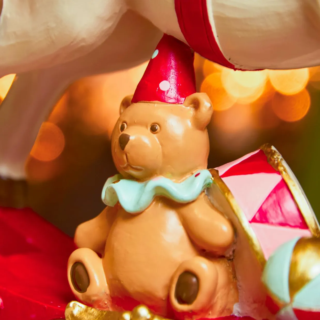 Cheval à bascule (H18 cm) Cirque de Noël