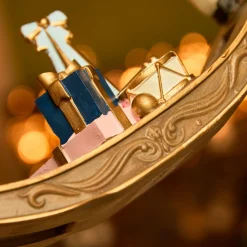 Cheval à Bascule (H20 cm) Fée et ourson de Noël