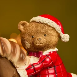 Cheval à Bascule (H20 cm) Petite ours de Noël