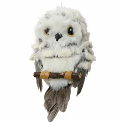Chouette à suspendre (H8 cm) Bae Blanc