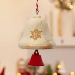 Clochette à suspendre en bois (H5 cm) La Clusaz