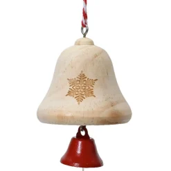 Clochette à suspendre en bois (H5 cm) La Clusaz