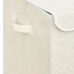 Coffre de rangement pliable enfant bouclette (36 x 57 cm) Yuma Blanc