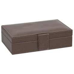 Coffret jeu Cartes bois (19 cm) Jule Marron