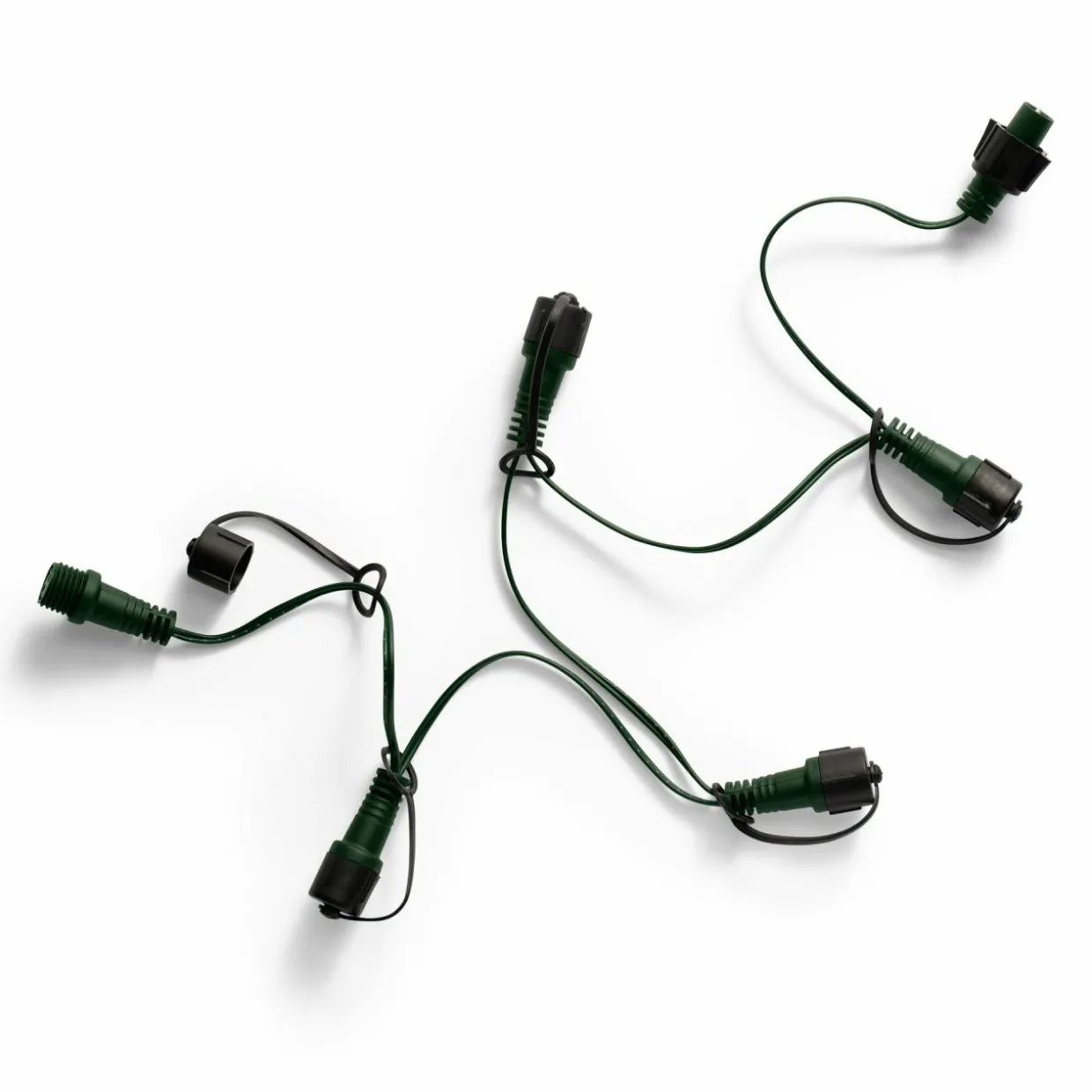 Connecteur câble vert 6 guirlandes système LED Raccordable