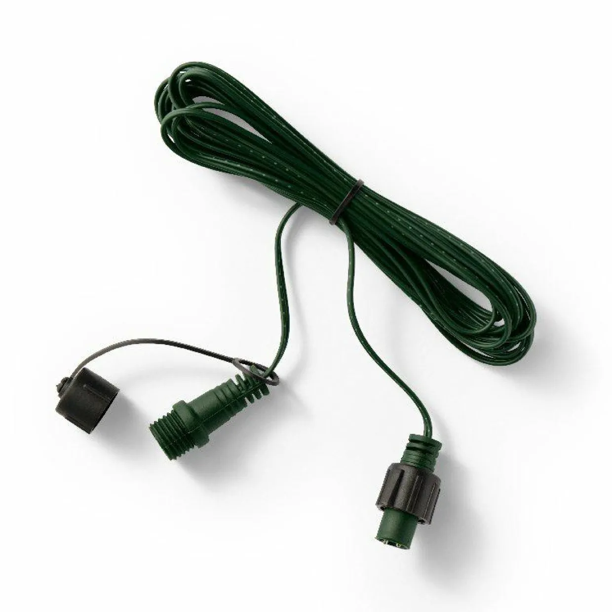 Connecteur rallonge câble vert 20 m 2 guirlandes système LED Raccordable