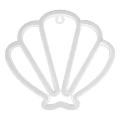 Coquillage lumineux néon enfant (H20 cm) Rose