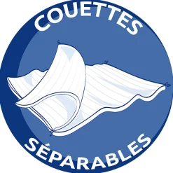 Couette (140 x 200 cm) 4 Saisons Blanche