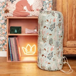 Couette imprimée enfant et sa taie d'oreiller (140 x 200 cm) Tamia Multicolore