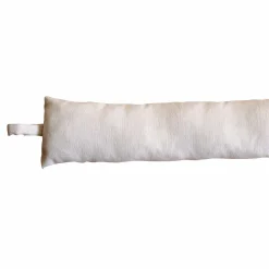 Coussin bas de porte coton recyclé (80 x 8 cm) Dune Ecru