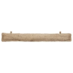 Coussin bas de porte jute (90 cm) Natura Beige