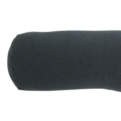 Coussin bas de porte polycoton (L80 x 7,5 cm) Aimanté Gris foncé