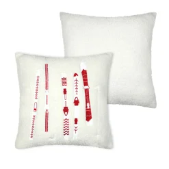 Coussin carré (45 x 45 cm) Bessey Rouge