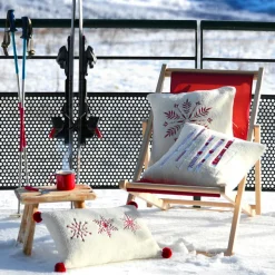 Coussin carré (45 x 45 cm) Bessey Rouge