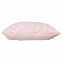 Coussin carré (45 x 45 cm) Bouclée Rose