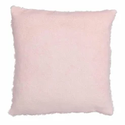 Coussin carré (45 x 45 cm) Bouclée Rose
