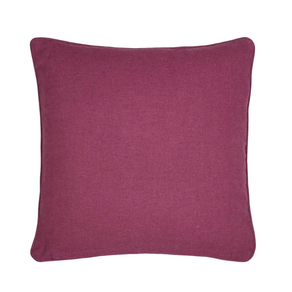 Coussin carré (40 x 40 cm) Emmy Bordeaux