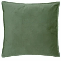 Coussin carré (55 x 55 cm) Lilou Vert kaki