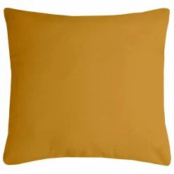 Coussin carré (60 x 60 cm) Nelson Jaune curry
