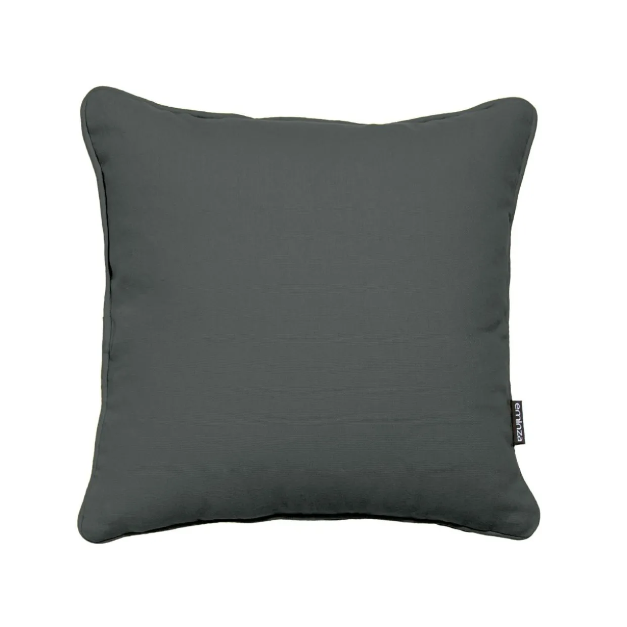 Coussin carré coton (40 x 40 cm) Pixel Gris anthracite