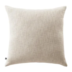 Coussin carré coton (60 x 60 cm) Sixtine Beige