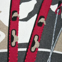 Coussin carré coton (40 x 40 cm) Villard Gris