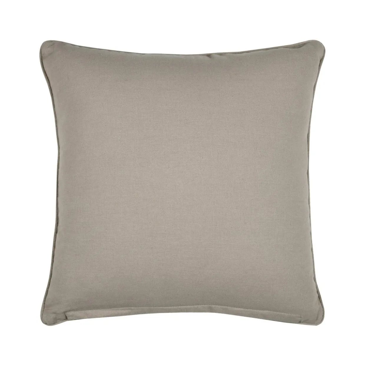 Coussin carré coton (40 x 40 cm) Hemera Taupe