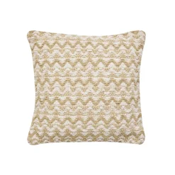 Coussin carré coton (40 x 40 cm) Loumeo Beige