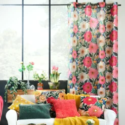 Coussin carré coton (50 x 50 cm) Betty Multicolore