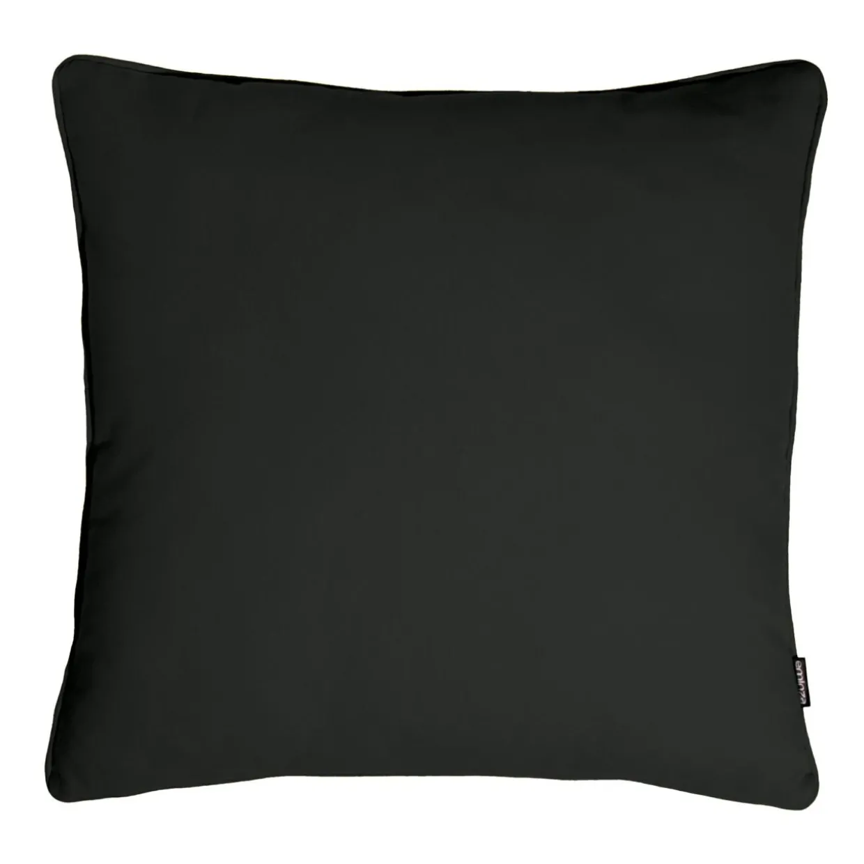 Coussin carré coton (60 x 60 cm) Pixel Noir