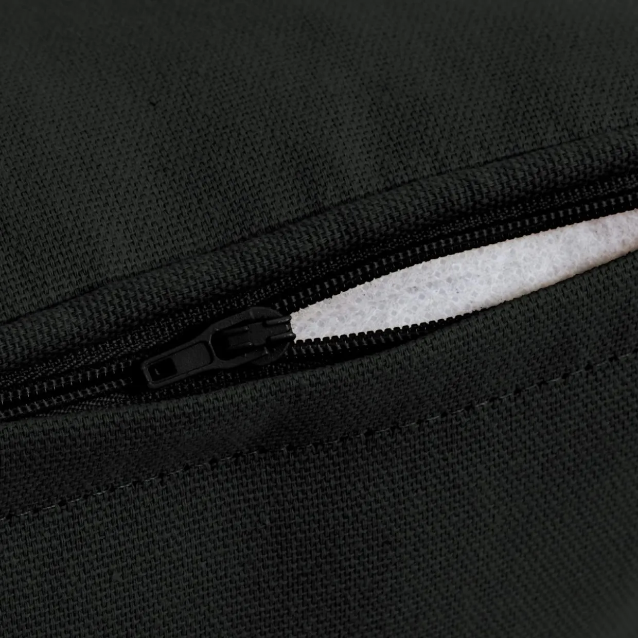 Coussin carré coton (60 x 60 cm) Pixel Noir