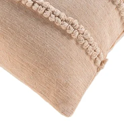 Coussin carré coton (45 x 45 cm) Hilary Beige