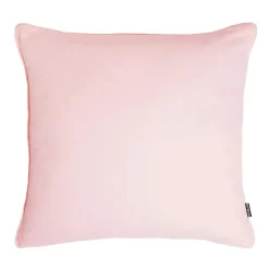 Coussin carré coton (60 x 60 cm) Pixel Rose poudré