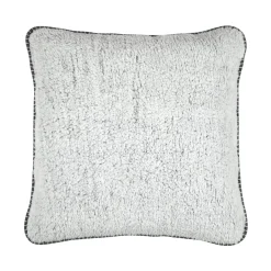 Coussin carré fausse fourrure (50 x 50 cm) Winston Gris