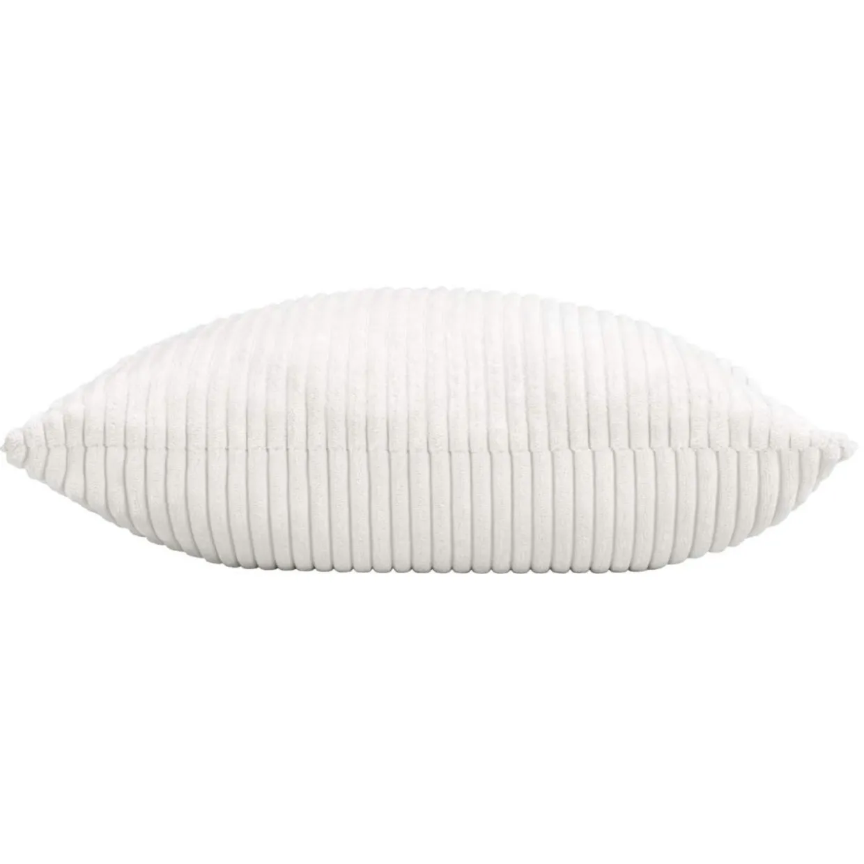 Coussin carré flanelle relief (45 x 45 cm) Nils Blanc