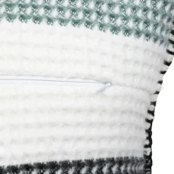 Coussin carré nid d'abeille (45 x 45 cm) Owen Multicolore