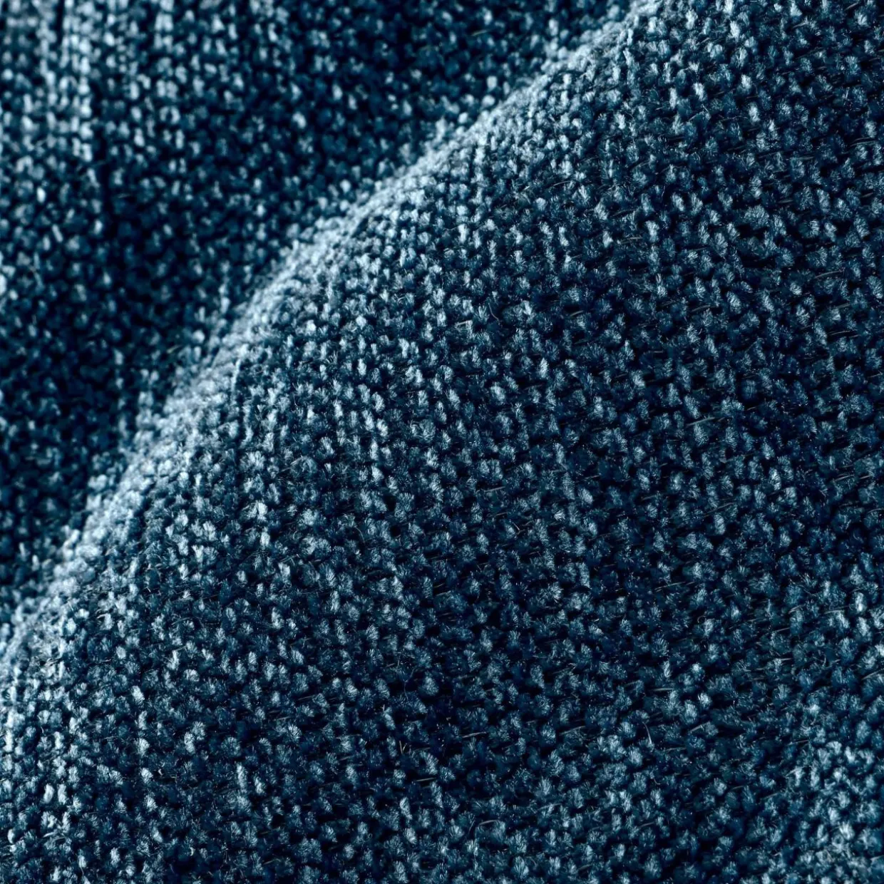 Coussin carré tissé (45 x 45 cm) Magnus Bleu nuit