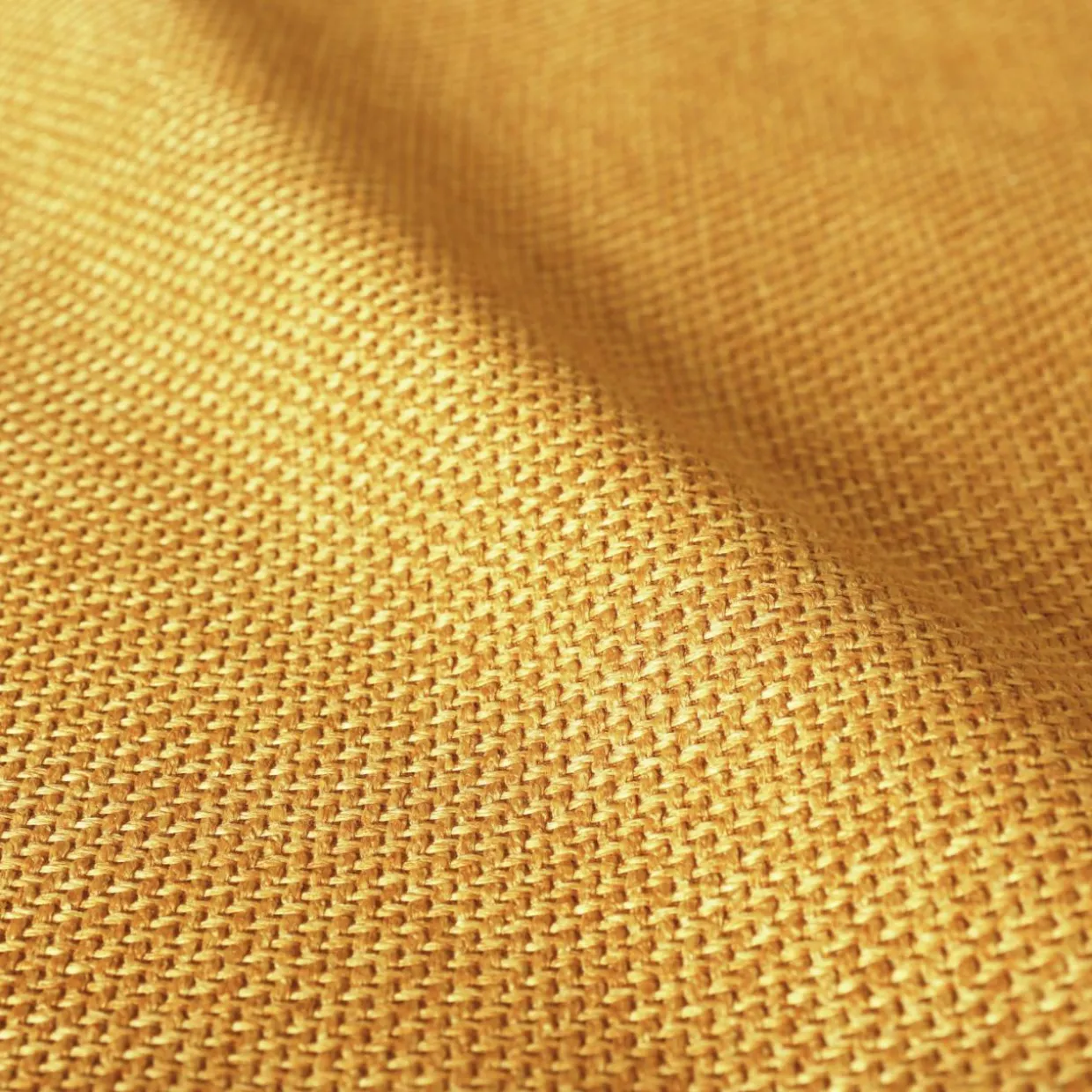 Coussin carré tissé (45 x 45 cm) Alba Jaune moutarde