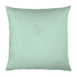 Coussin carré velours (60 x 60 cm) Fern Vert sauge