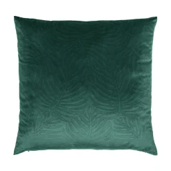 Coussin carré velours (60 x 60 cm) Fern Vert sapin