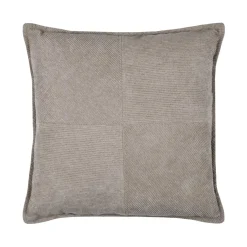 Coussin carré velours (45 x 45 cm) Dandy Taupe