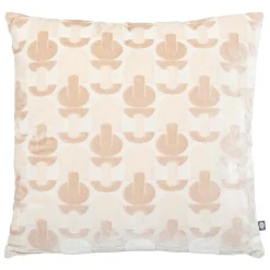 Coussin carré velours (40 x 40 cm) Luna Ecru