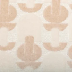 Coussin carré velours (40 x 40 cm) Luna Ecru