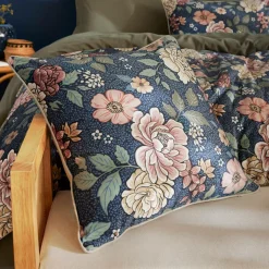 Coussin carré velours (50 x 50 cm) Dolores Rose