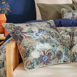 Coussin carré velours (50 x 50 cm) Dolores Vert