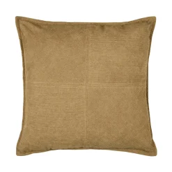 Coussin carré velours (45 x 45 cm) Dandy Camel