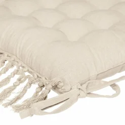 Coussin de chaise carré (40 x 40 cm) Minos Ivoire