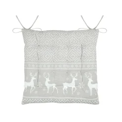 Coussin de chaise carré coton (40 x 40 cm) Arbin Beige